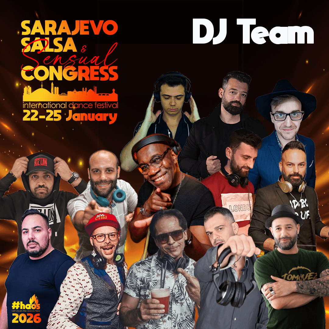 Sarajevo Salsa Congress 2026 DJs